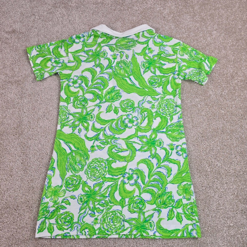 Lilly Pulitzer Mini Alden Dress Resort White Daffodil Hill Kids Small 4-5 NWT - Picture 7 of 9